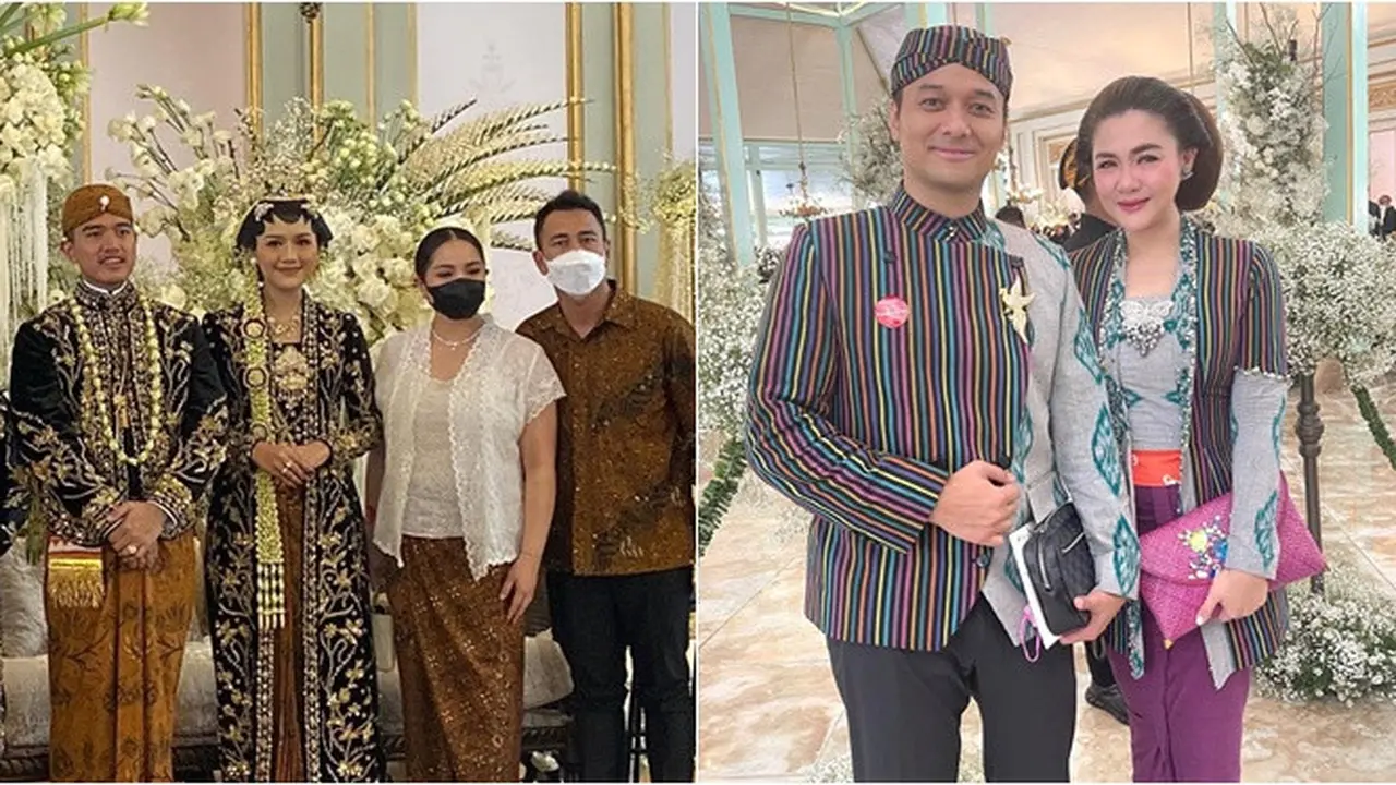 8 Potret Publik Figur Hadiri Resepsi Pernikahan Kaesang-Erina di Pura Mangkunegaran
