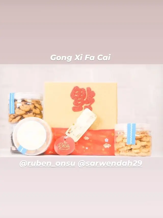Potret 6 Hampers Imlek Milik Artis Tanah Air, Banyak Makanan Enak