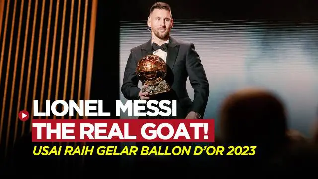 VIDEO: Usai Raih Gelar Ballon d'Or 2023, Lionel Messi Ungkapkan Rasa Cintanya dengan Barcelona
