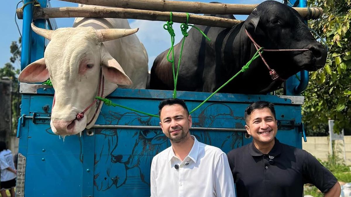 7 Artis Kurban Sapi di Idul Adha 2025, Raffi Ahmad hingga Ruben Onsu