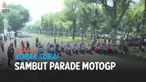 Pemandangan langka tampak di jalanan Ibu Kota Jakarta Rabu (16/3) pagi. Puluhan pembalap MotoGP konvoi melintasi jalanan protokol dari depan Istana Negara hingga Bundaran Hotel Indonesia.