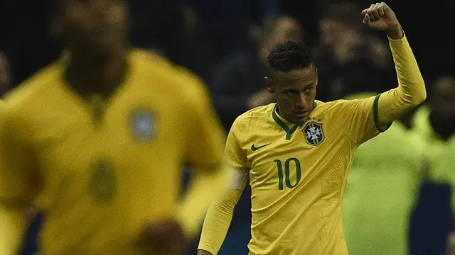 Brasil Permalukan Prancis di Laga Persahabatan