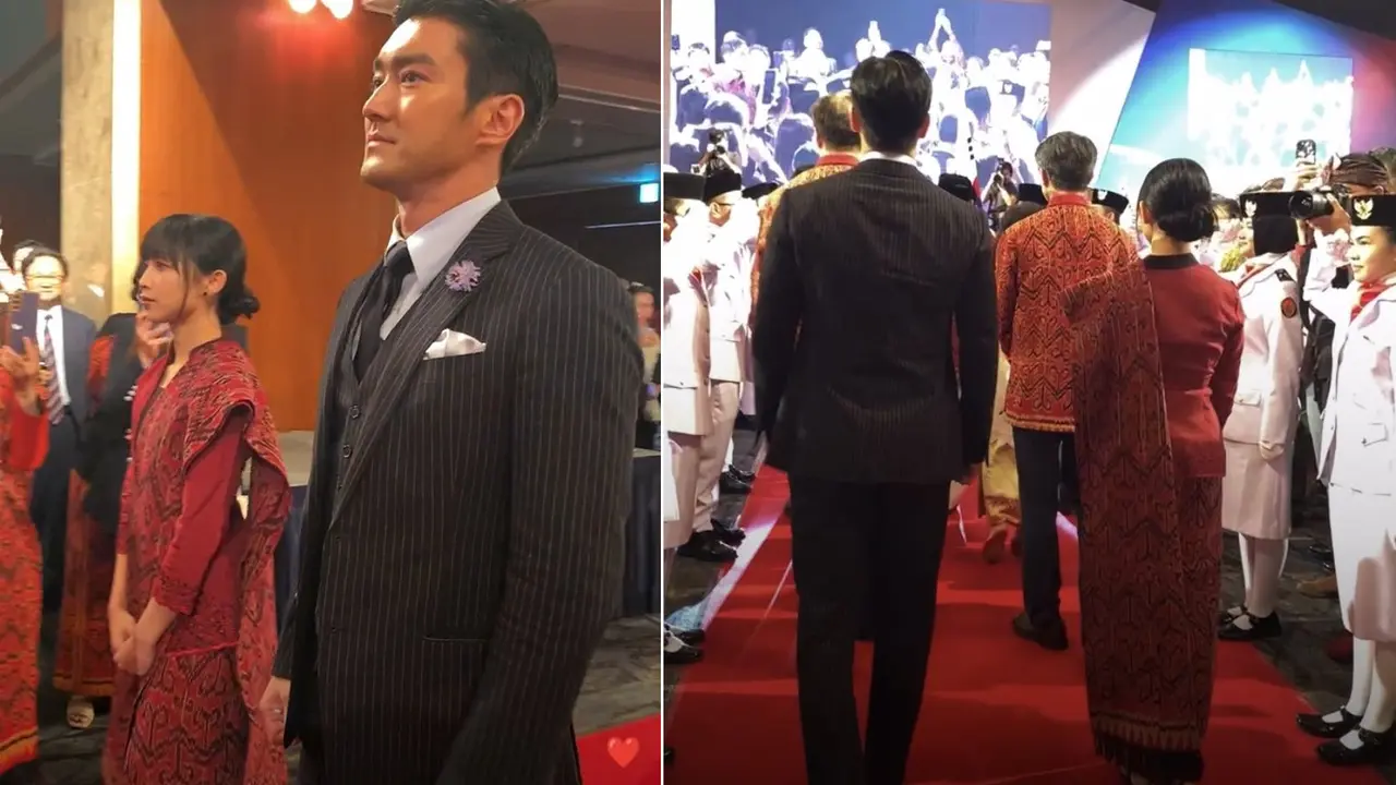 Potret Manis Dita Karang Kenakan Kebaya, Terpancar Aura Bangsawan Saat Berdampingan dengan Choi Siwon