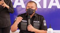 Direktur Reserse Kriminal Umum Polda Riau Komisaris Besar Teddy Ristiawan SIK. (Liputan6.com/M Syukur)