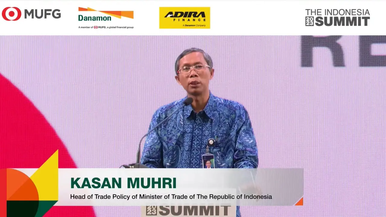 Kepala Badan Pengkajian dan Pengembangan Perdagangan (BP3) Kemendag Kasan Muhri