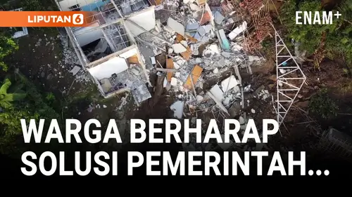 VIDEO: Pantauan Udara Tanah Bergerak di Purwakarta