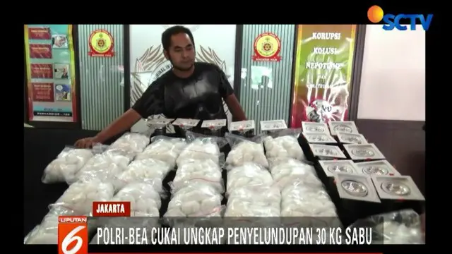 Selanjutnya, petugas melakukan controlled delivery menuju alamat pengiriman di Surabaya, Jawa Timur. Tim langsung membekuk Herman Sutjiono alias Liang sesaat setelah menerima paket sabu itu.