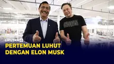 Pertemuan Luhut Pandjaitan dengan Elon Musk