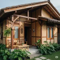 Konsep Rumah Sederhana Sehat untuk Keluarga Kecil. Foto: Gemini