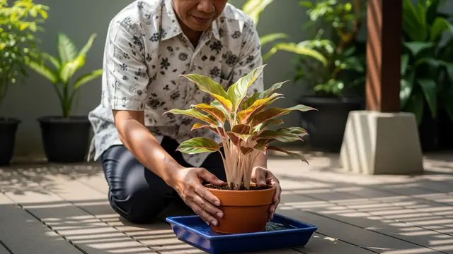 Teknik Penyiraman dari Bawah untuk Tanaman Hias dalam Pot, Jaga Tetap Subur