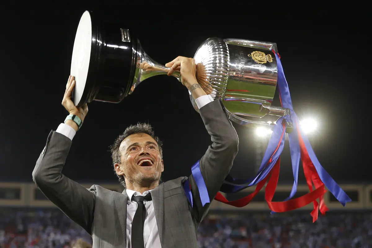 FOTO: Persembahan Terakhir Luis Enrique untuk Barcelona