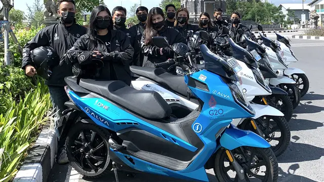 Ini Satu-satunya Motor Listrik yang Wara-wiri di Ring Satu KTT G20