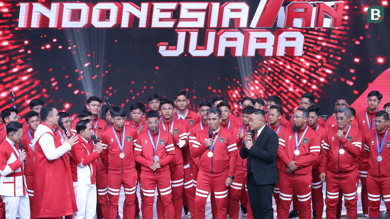 Foto: Timnas Indonesia U-16 Hadiri Acara Konser 17an Indonesia Juara