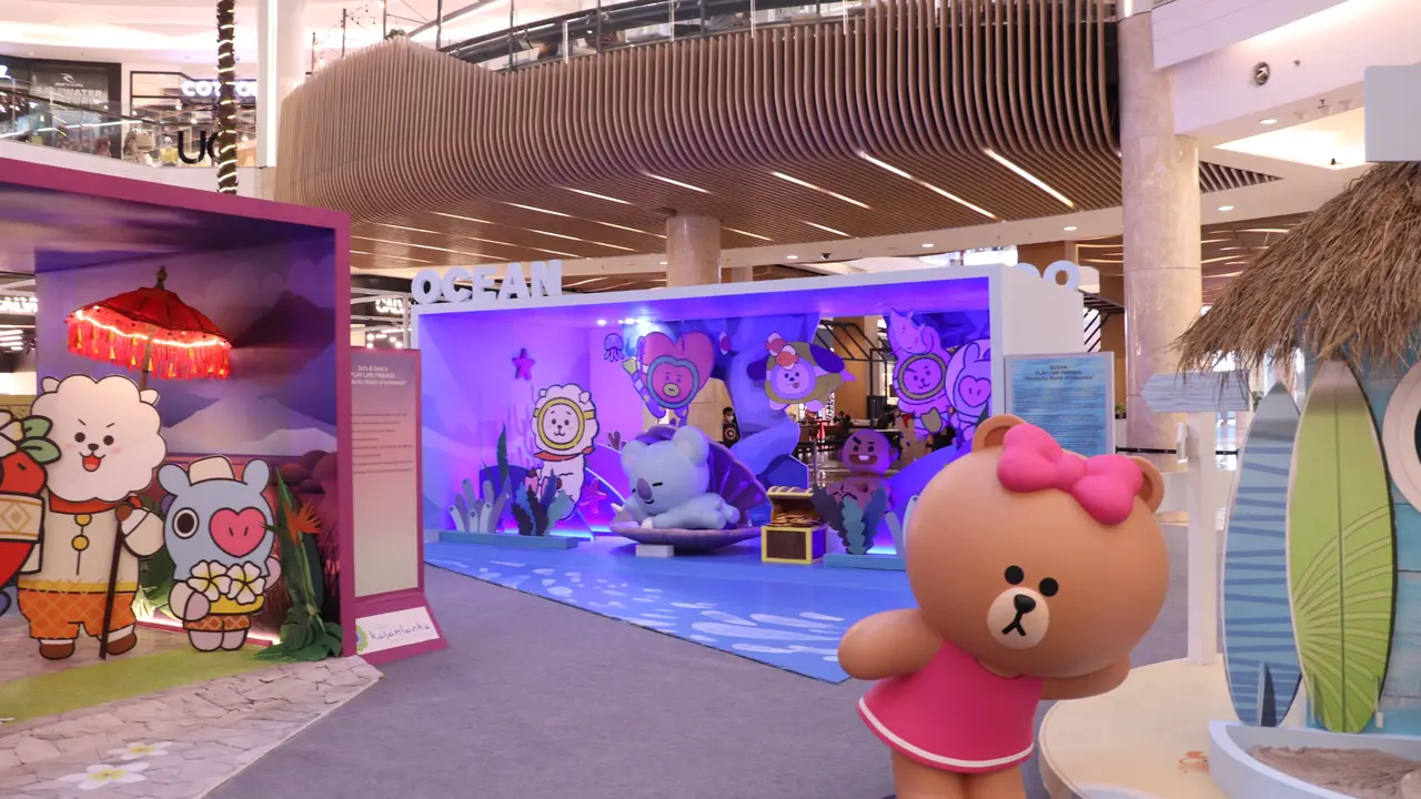 Karakter unik dari LINE FRIENDS kini hadir di Kota  Kasablanka, FREE Foto Bareng di 3 Diorama Berbeda.