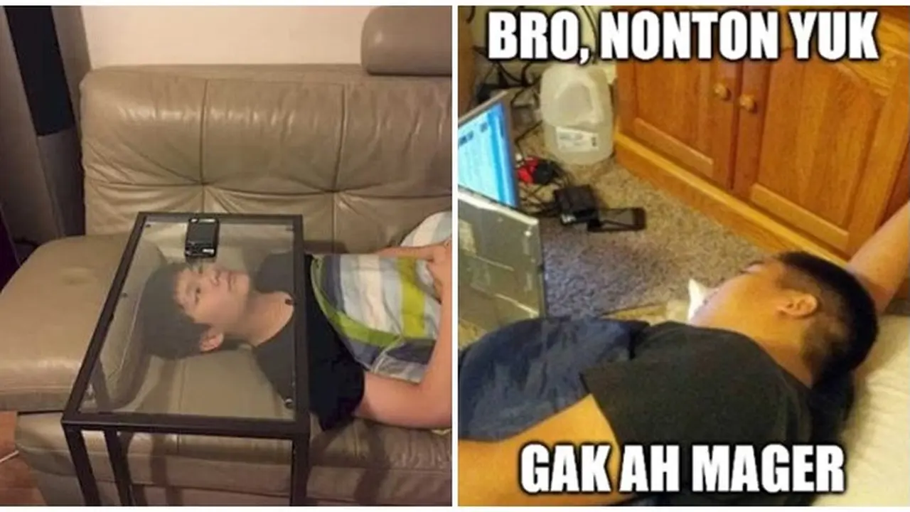 Kelakuan Kocak Saat Malas Gerak Ini Bikin Tepuk Jidat