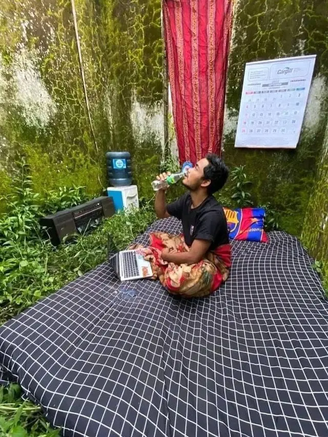 Pria Ini Beri Ide Kamar Estetik Menyatu dengan Alam, 6 Potretnya Nyeleneh