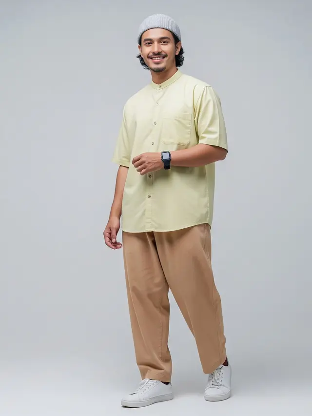 Koko Oversize dengan Potongan Relaxed Fit