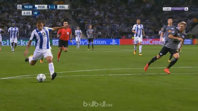 VIDEO: Highlights Liga Champions, Porto Vs RB Leipzig 3-1