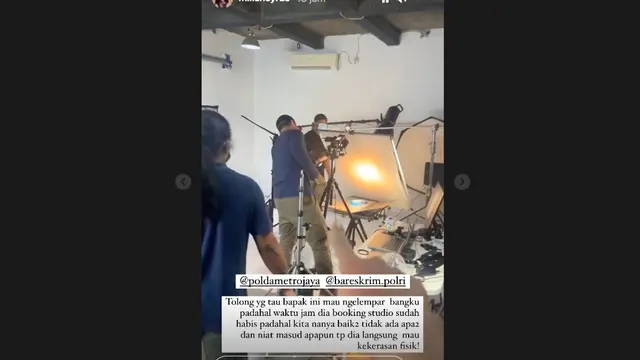 Millen Cyrus Telibat Perselisihan di Studio Foto, Hampir Dilempar Bangku Oleh Seorang Pria. (instagram/millencyrus)