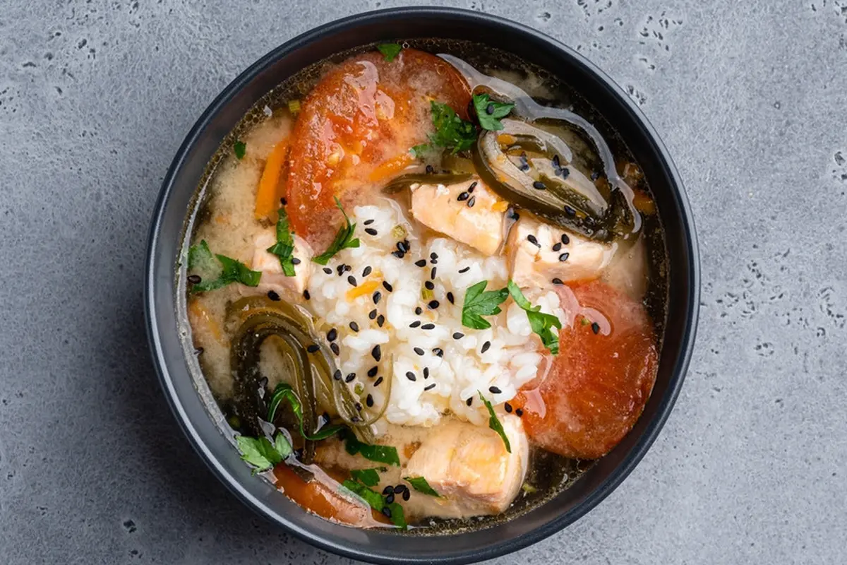 Salmon Rumput Laut