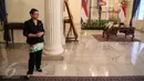 Menteri Luar Negeri Indonesia Retno LP Marsudi berpose usai melakukan pertemuan di Gedung Pancasila, Jakarta, (12/1). (Liputan6.com/Faizal Fanani)