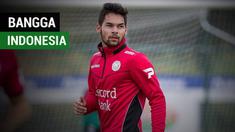 Berita video bek klub Belgia Zulte Waregem, Sandy Walsh, beberapa kali menunjukkan kebanggaan dengan Indonesia.
