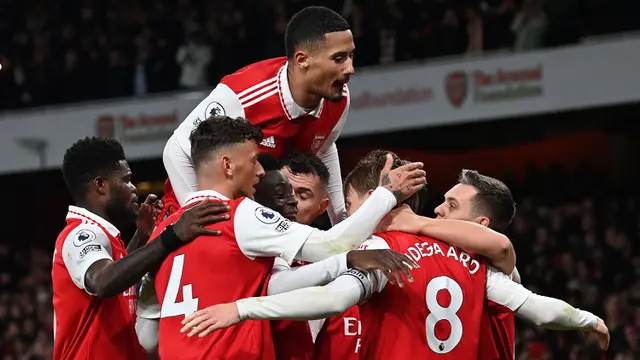 Foto: Arsenal Menang Telak, Liverpool Dekati Posisi Lima Besar Klasemen Liga Inggris