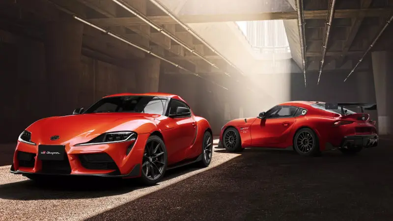 Toyota New Supra Plasma Orange Edition