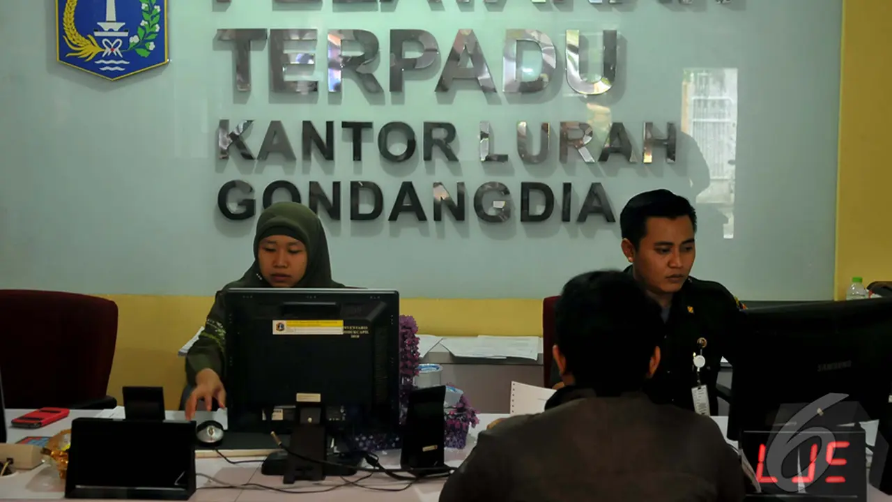 Pelayanan Terpadu Satu Pintu di Kelurahan Gondangdia