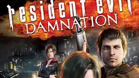 Poster film Resident Evil: Damnation (dok.Vidio)