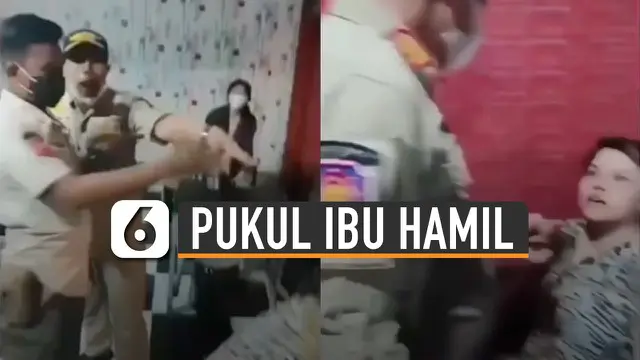 VIDEO: Oknum Satpol PP Gowa Pukul Ibu Hamil, Ini Penyebabnya