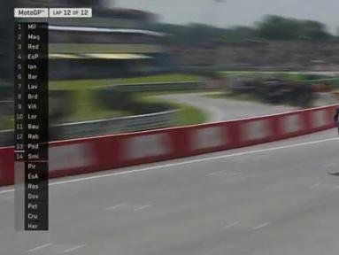 Pebalap Estrella Galicia 0,0 Marc VDS asal Australia, Jack Miller, menjadi juara MotoGP Assen di Sirkuit Assen, Belanda, Minggu (26/6/2016). (Bola.com/Twitter/MotoGP)