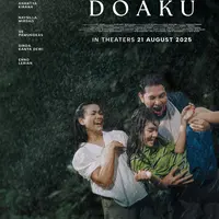 Official poster dari film “Hanya Namamu Dalam Doaku” (Foto: Sinemaku Pictures.doc)