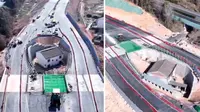 Kakek di China Menyesal Tolak Kompensasi Rp3,6 M, Kini Rumahnya Dikelilingi Jalan Tol