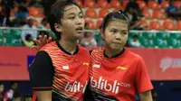 Ganda putri Indonesia, Greysia Polii/Rosyita Eka Putri Sari, berhasil memenangi laga debut pada babak pertama Thailand Masters 2017, Rabu (8/2/2017). (PB Djarum)