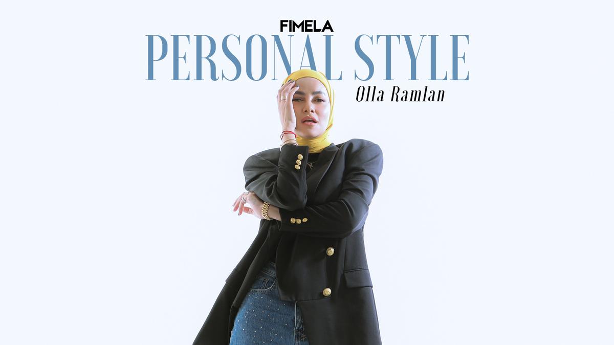 7 Potret Olla Ramlan dengan Pose Kaki Menarik, Definisi Cantik yang Unik