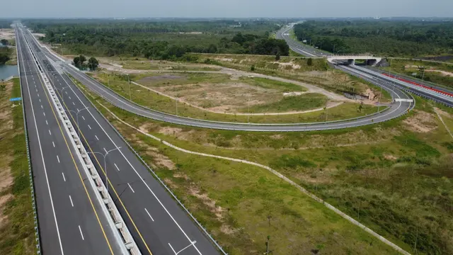 Dengan keluarnya Keputusan Menteri PUPR Nomor 872/KPTS/M/2023 pada akhir juli, Hutama Karya siap mengoperaiskan Jalan Tol Indralaya-Prabumulih dalam waktu dekat. (Dok Hutama Karya)