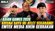 Krisna Bayu Iri Atlet Era Sekarang, Emtek Media Siarkan Asian Games 2026 Lengkap
