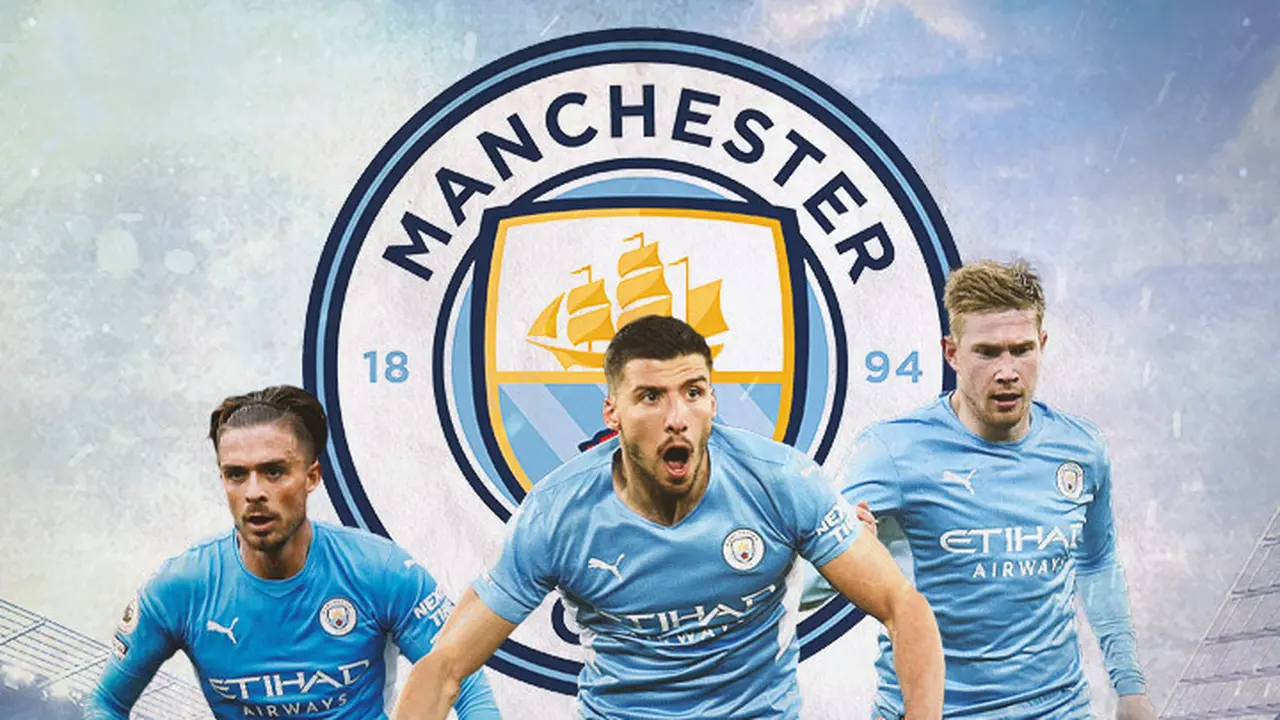 Manchester City - Jack Grealish, Ruben Dias, Kevin De Bruyne