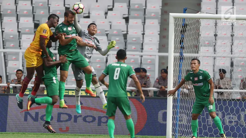 Babak Pertama, Sriwijaya FC Ungguli PSMS Medan