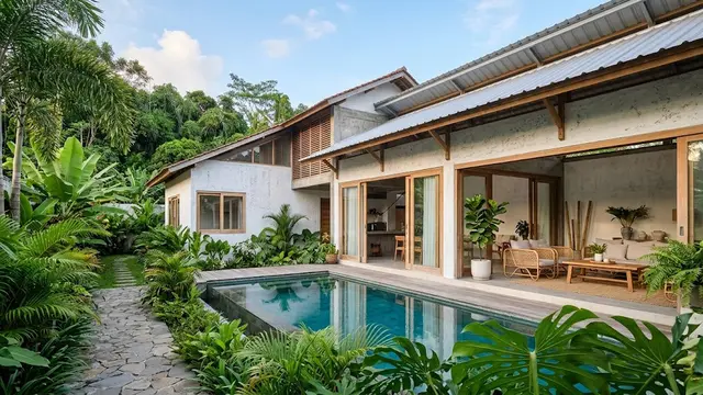 Inspirasi Desain Rumah Warna Putih/AI Generated