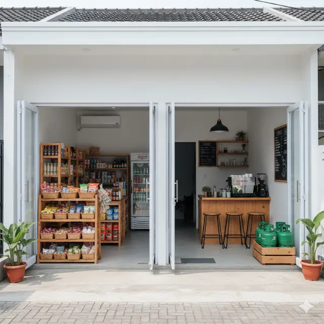 Desain Warung Sembako