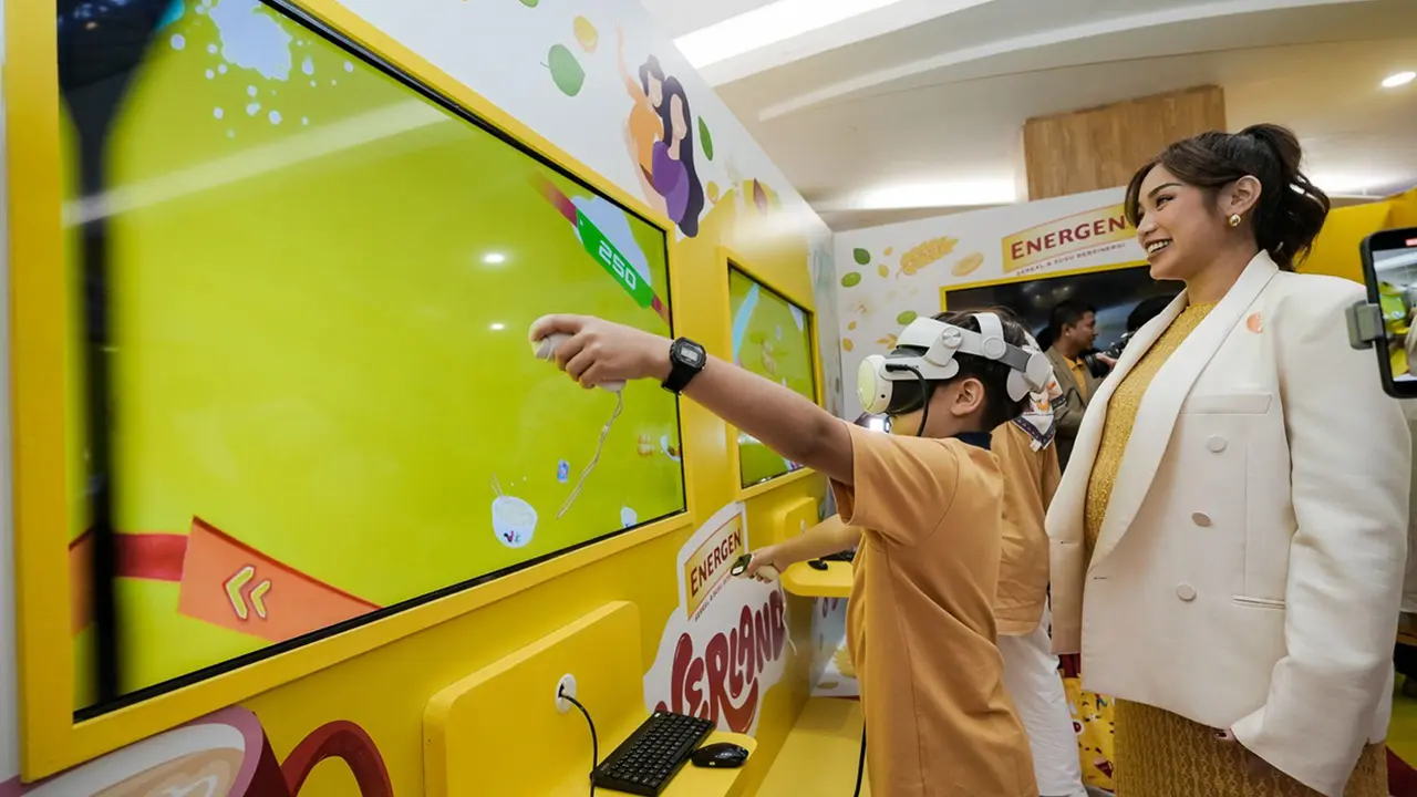 Lewat Enerland di FX Sudirman, Energen Edukasi Orang Tua dan Anak Soal Sarapan Bergizi Lengkap