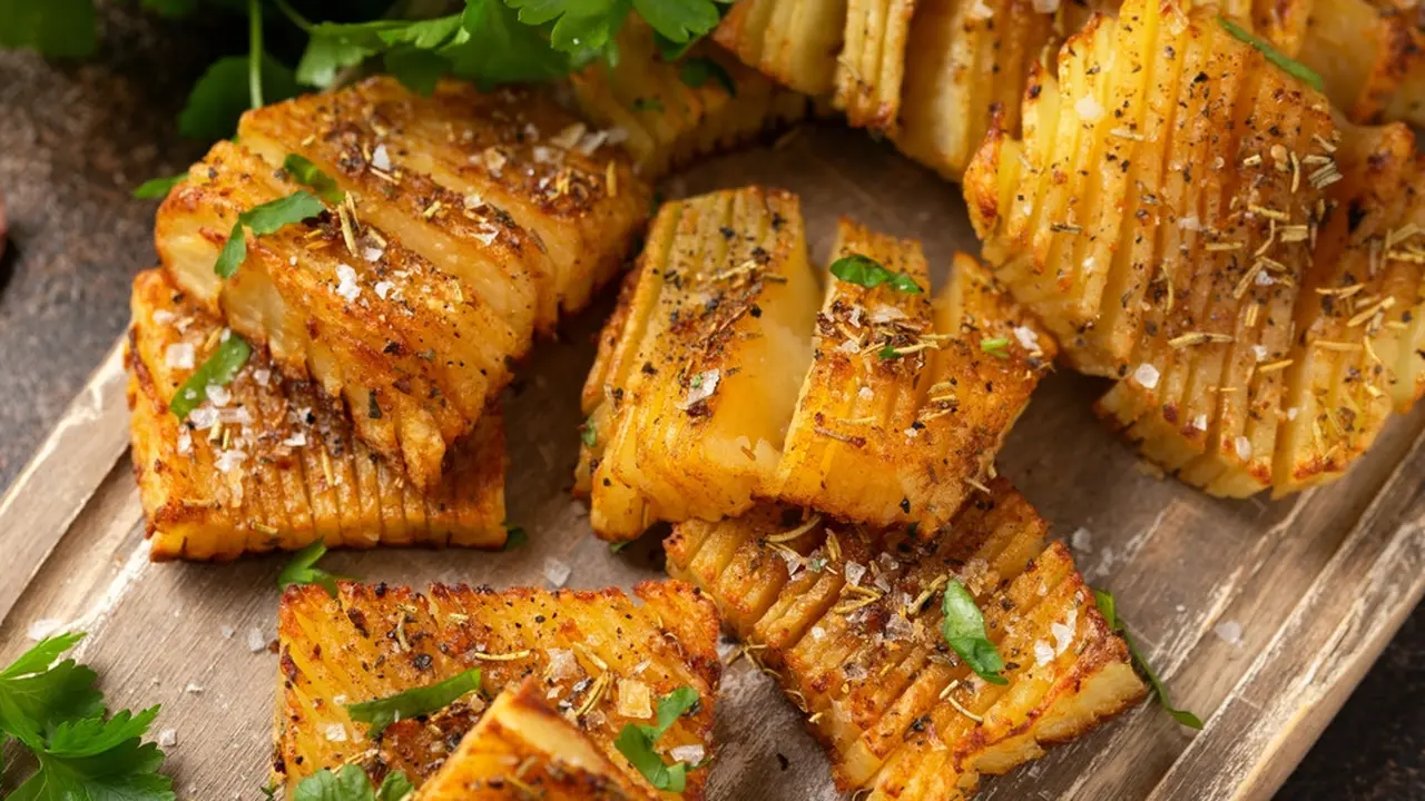 Accordion potatoes