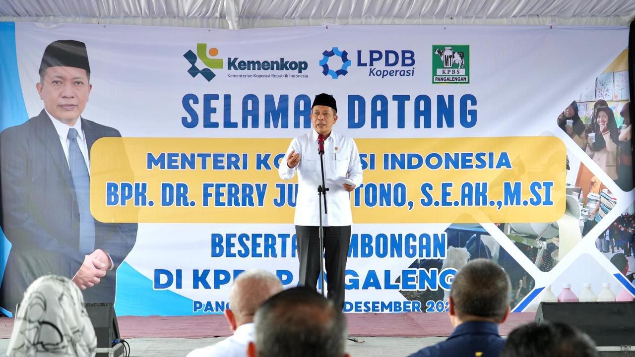 Menteri Koperasi: KPBS Pangalengan Bisa Masuk Ekosistem MBG
