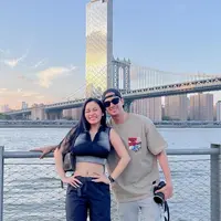 Rachel Vennya dan Salim Nauderer Liburan di Amerika (Sumber: Instagram/rachelvennya)
