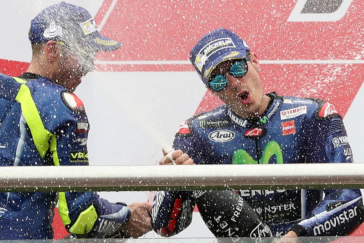 20170409-Maverick Vinales Juara MotoGP Argentina-AP