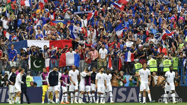FOTO: Singkirkan Uruguay, Prancis Melangkah ke Semifinal