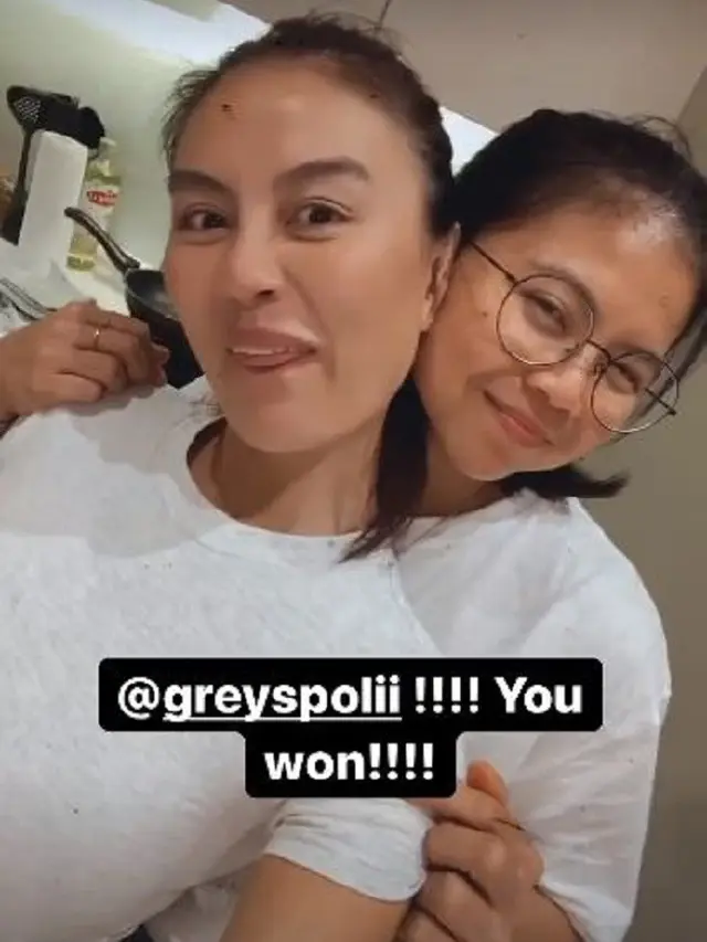 Agnez Mo - Greysia Polii (Foto: Instagram/@agnezmo)