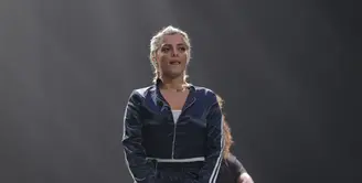 Malam puncak perayaan ulang tahun SCTV ke-27 berlangsung Kamis (24/8) malam. Acara berlangsung meriah di JIExpo Kemayoran, Jakarta Pusat. Pada malam itu, hadir juga penyanyi asal Amerika Serikat, Bebe Rexha. (Nurwahyunan/Bintang.com)